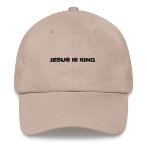 JESUS IS KING DAD HAT