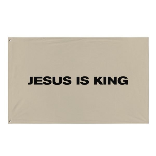 JESUS IS KING FLAG