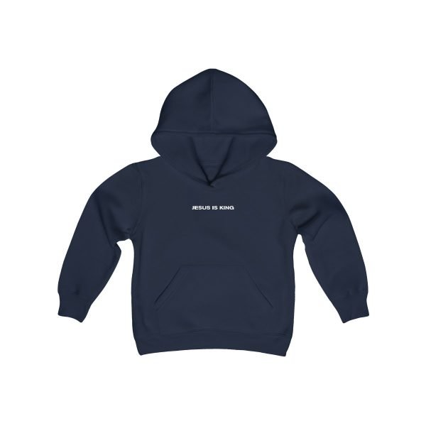 Jesus is King Kids Hoodie - Image 5