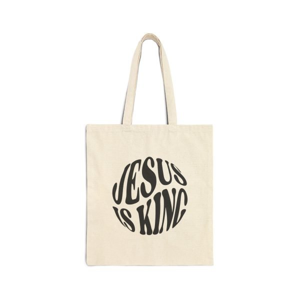 JESUS IS KING BEACH BAG