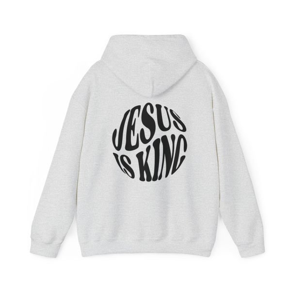 Jesus is King Retro Hoodie - Image 4