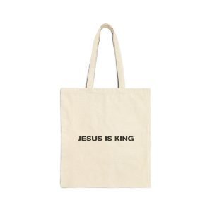 JESUS IS KING Beach Bag